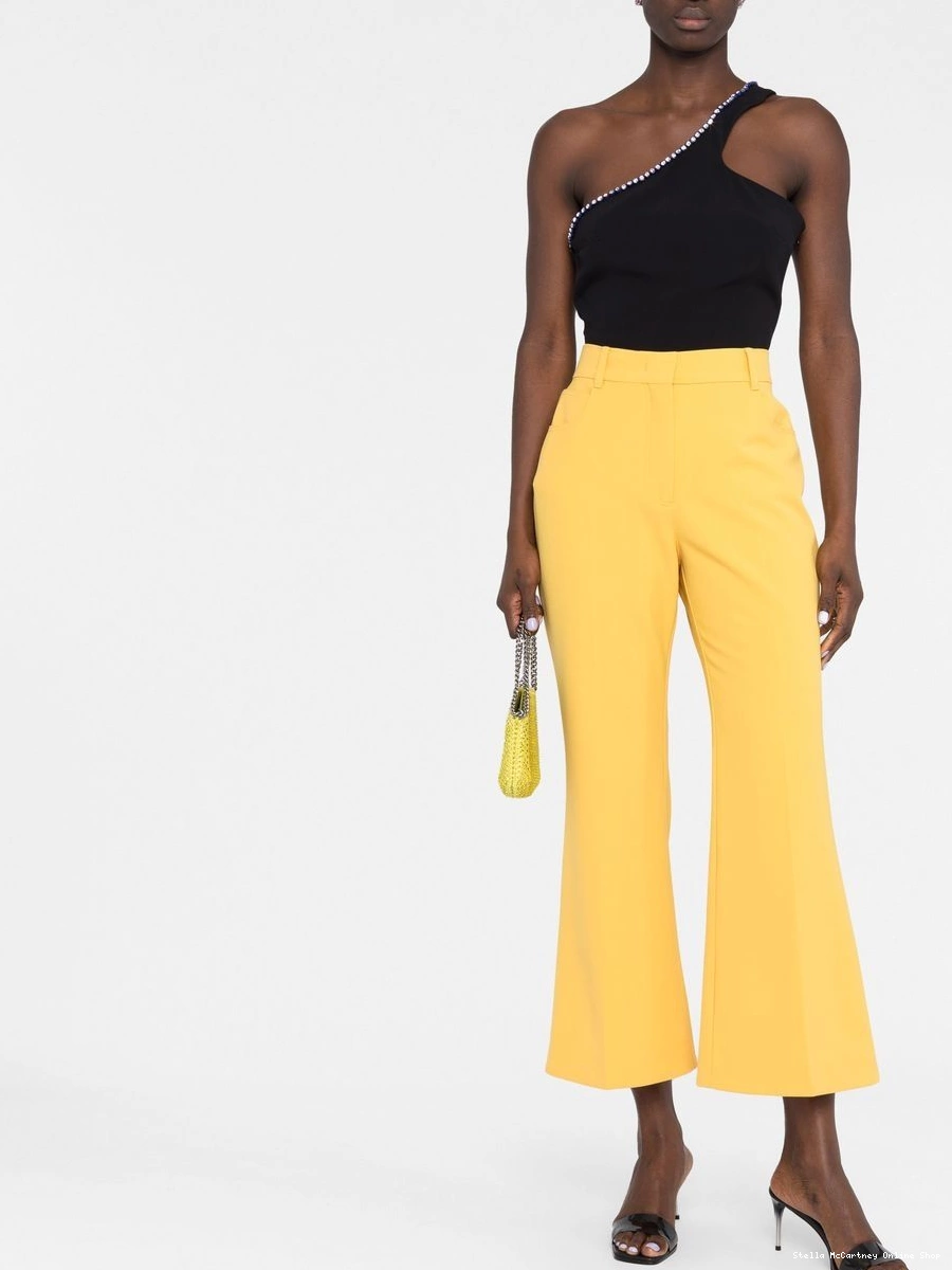 Affordable Women Stella McCartney cropped kick-flare trousers 0505